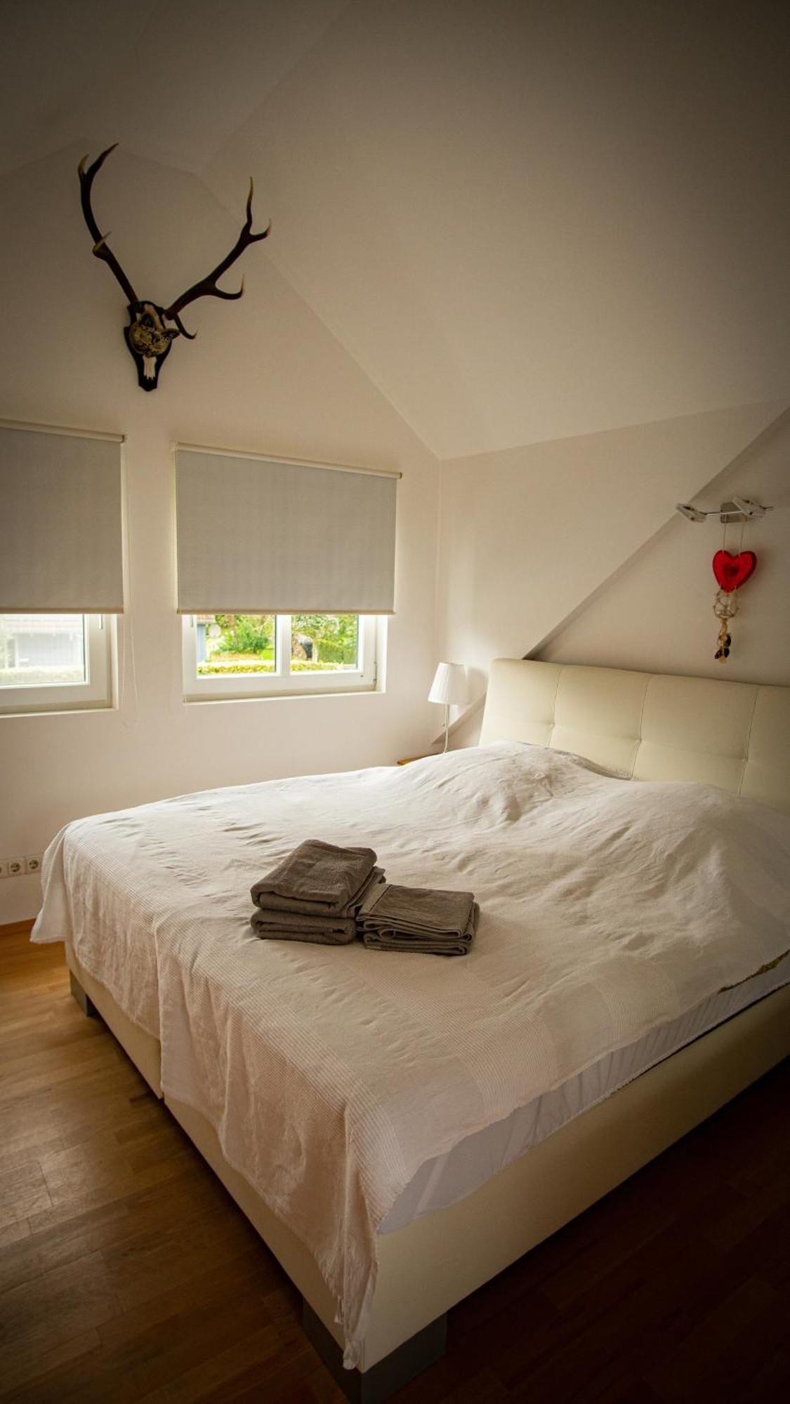 Ferienhaus Mountfrosch Mit Sauna Und Naturpool モンシャウ エクステリア 写真